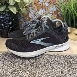 Size 9 - Brooks Levitate 4 Black Running Men's Shoes Casual Comfort